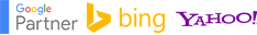Search engines - Bing, Google and Yahoo